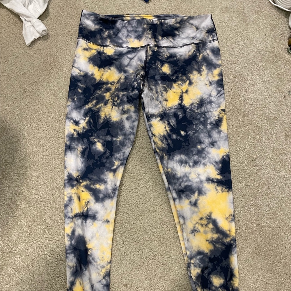 Maize and Blue Tailgate Leggings
